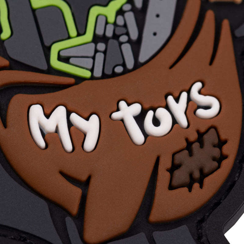 ПВХ патч Бренд Елемент My Toys. Смерть - мої іграшки