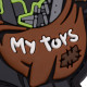 ПВХ патч Бренд Елемент My Toys. Смерть - мої іграшки