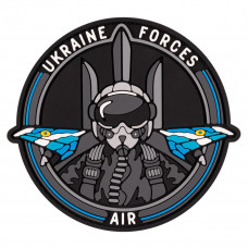 ПВХ патч Бренд Елемент (шеврон) Ukraine Forces AIR. ВВС України