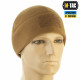 Зимова флісова шапка M-Tac койот з липучкою M/55-56