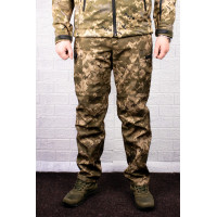 Тактичні штани Soft shell піксель