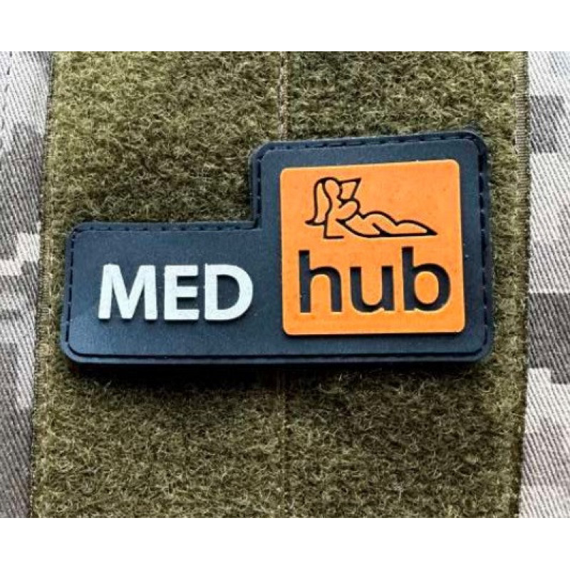 Патч ПВХ PiFi (Піфі) Гумовий "ЗСУ HUB"