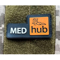Патч ПВХ PiFi (Піфі) Резиновий "МЕД HUB"