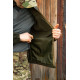 Тактична кофта флісова олива чоловіча посилена 48, M
