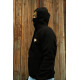 Зимова толстовка худі чоловіче чорне "Крамвегас" L, 50