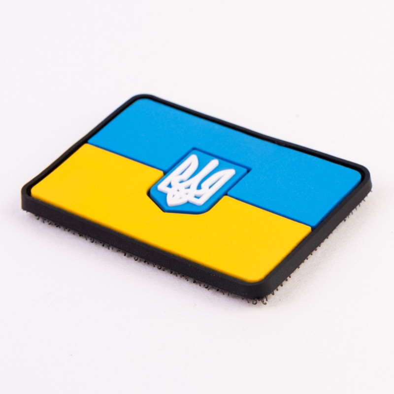 ПВХ патч Бренд Елемент (шеврон) Флаг України з гербом