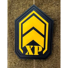 Патч ПВХ PiFi (ПІФІ) ХР. LVL UP. +Довід. Новий рівень жовто-чорний