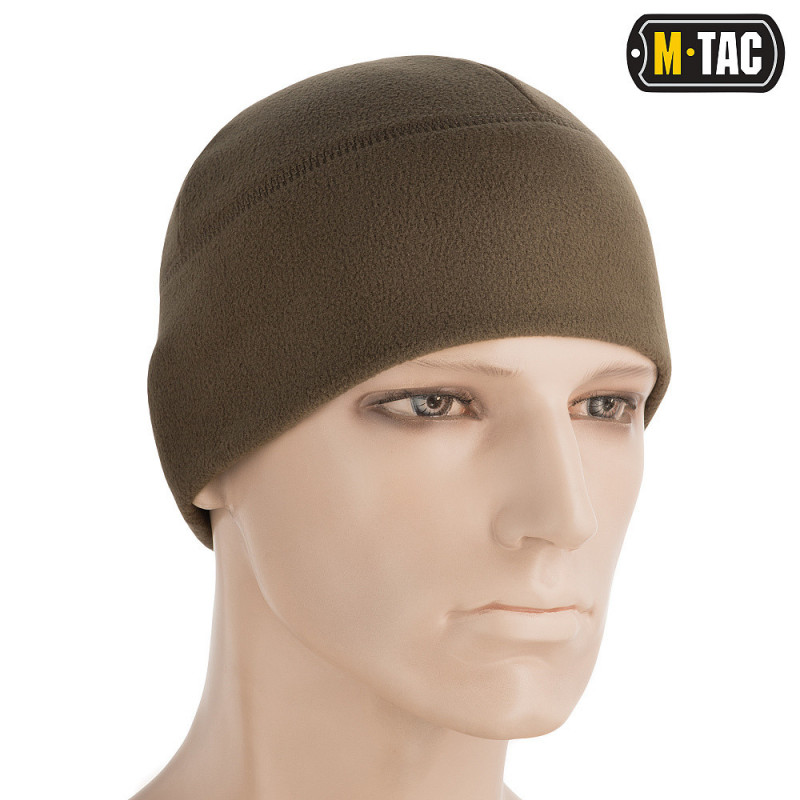 Тепла зимова шапка M-Tac хакі для військових