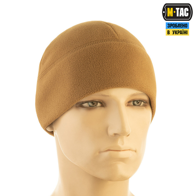 Тепла зимова шапка M-Tac койот для військових L/57-58