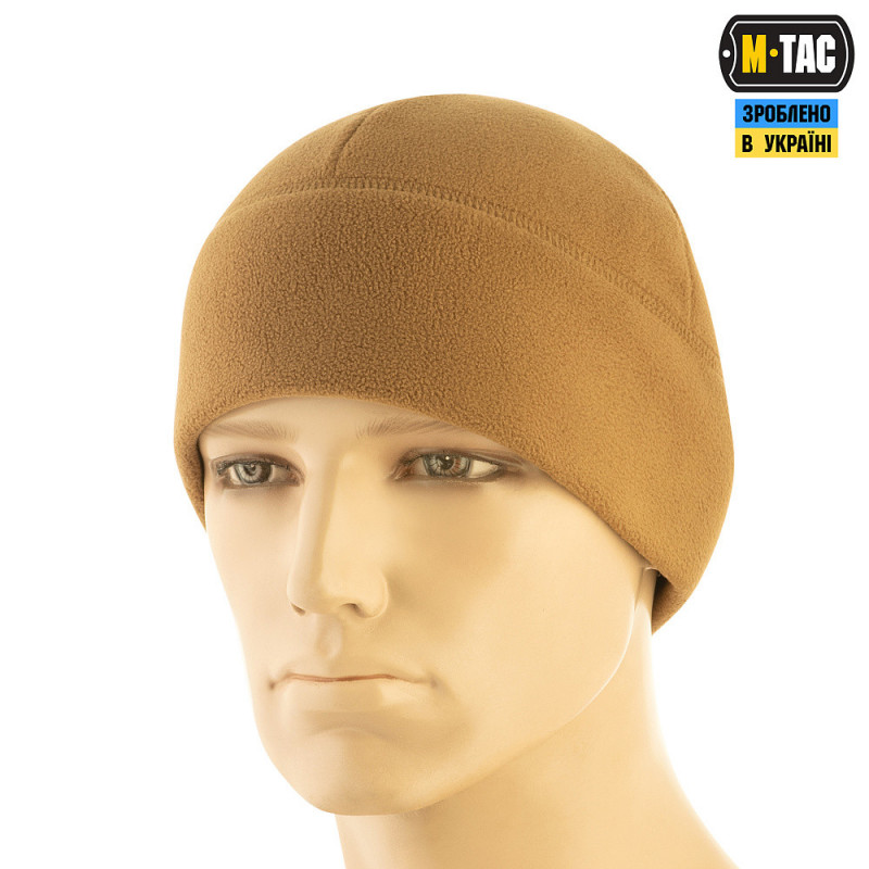 Тепла зимова шапка M-Tac койот для військових L/57-58